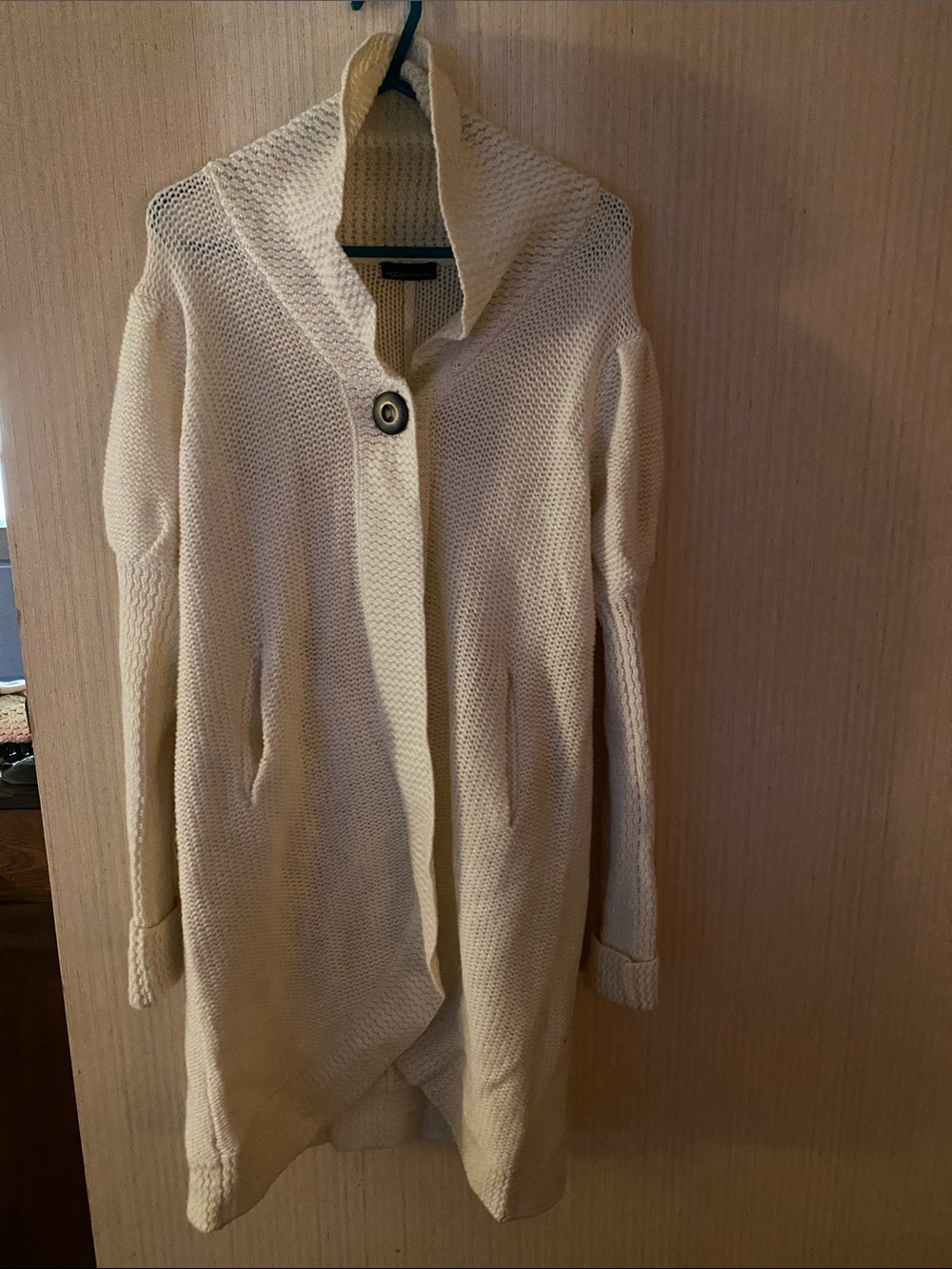 Woman’s heavy sweater
